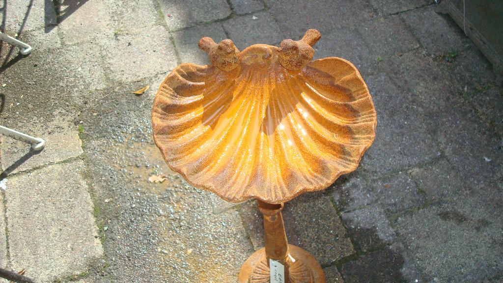 gietijzeren vogelbad op voet, Ophalen of Verzenden, Nieuw