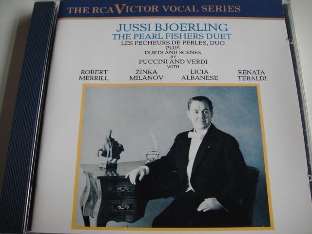 JUSSI BJÖRLING Pearl fishers duet CD RCA VOCAL SERIES, Ophalen of Verzenden, Romantiek, Zo goed als nieuw, Vocaal