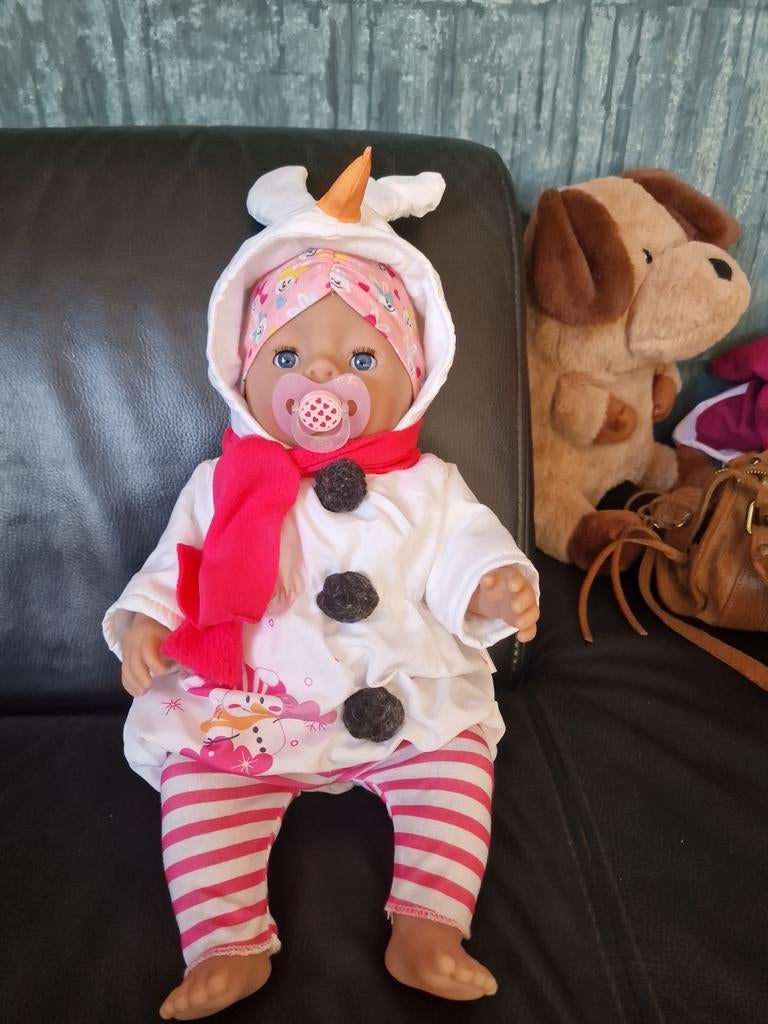 Babyborn pop/ wagen/ bedje en kleding, Kinderen en Baby's, Speelgoed | Poppen, Ophalen, Zo goed als nieuw, Babypop