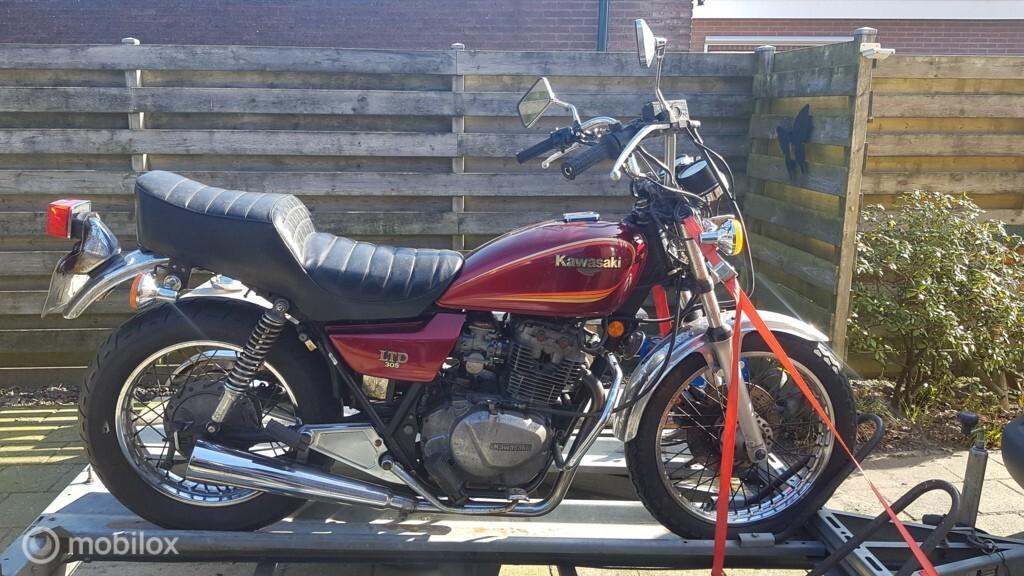 Kawasaki KZ 305 CSR(LTD) A1 Chopper Bj. 1981 in onderdelen, Gebruikt, Ophalen of Verzenden