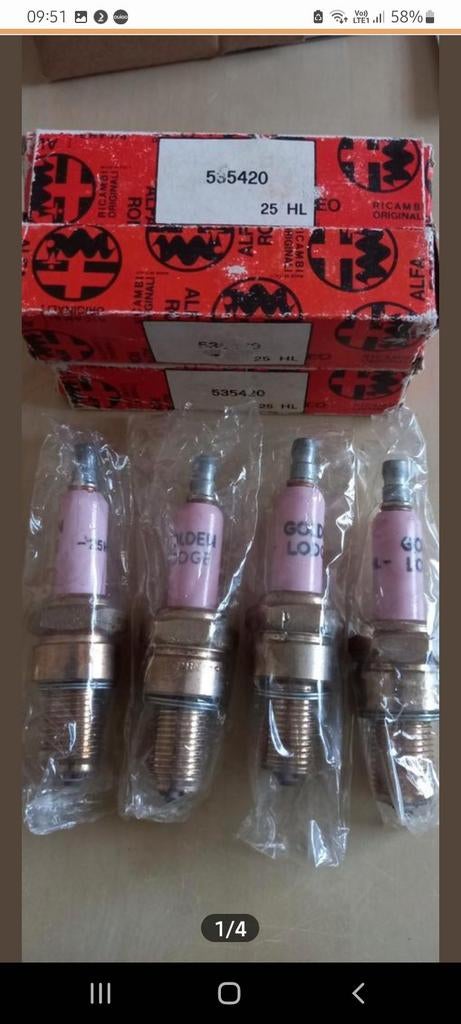 Bougie golden lodge 25hl pink, Ophalen of Verzenden, Nieuw, Alfa Romeo