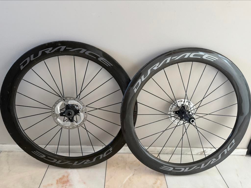Dura ace c60 tube wielset disc, Fietsen en Brommers, Fietsonderdelen, Gebruikt, Ok, Ok, Ophalen