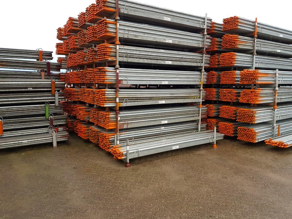 steigerbuis / Tube-Lock / systeemkortelingen / steigerplank, Doe-het-zelf en Verbouw, Steigers, Ophalen, Zo goed als nieuw, Gevelsteiger