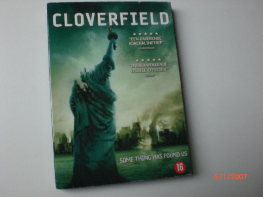 dvd Cloverfield Lizzy Caplan Jessica Lucas Mike Vogel, Vanaf 16 jaar, Ophalen of Verzenden, Zo goed als nieuw, Actiethriller