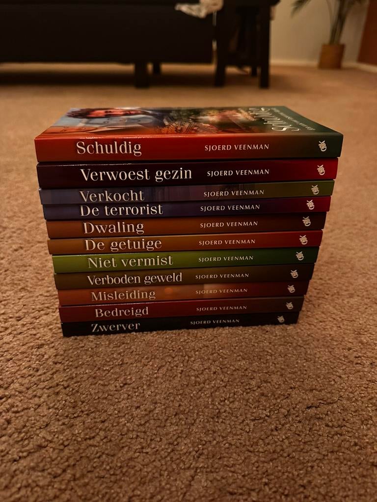 Diverse delen inspecteur Maritz - Sjoerd Veenman, Boeken, Ophalen of Verzenden, Zo goed als nieuw, Sjoerd Veenman