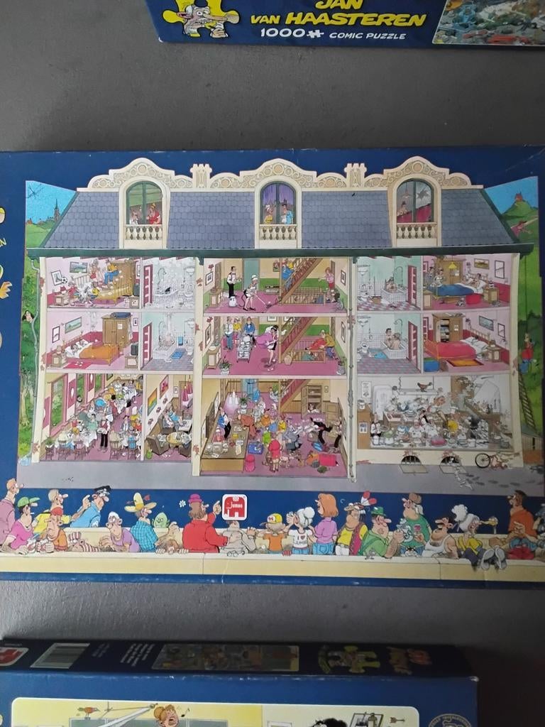 Jan van Haasteren puzzels, Hobby en Vrije tijd, Denksport en Puzzels, Ophalen of Verzenden, 500 t/m 1500 stukjes, Gebruikt