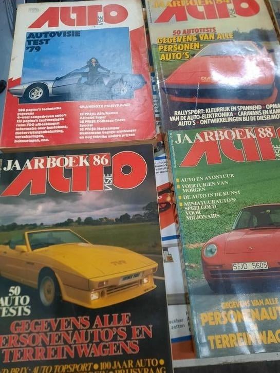 autovisie jaarboeken, Ophalen