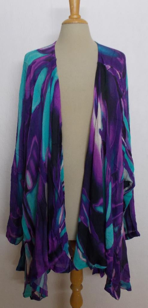 Kleurige top/vest/tuniek van het Scandinavische Skandika!XXL, Kleding | Dames, Verzenden, Zo goed als nieuw, Maat 46/48 (XL) of groter