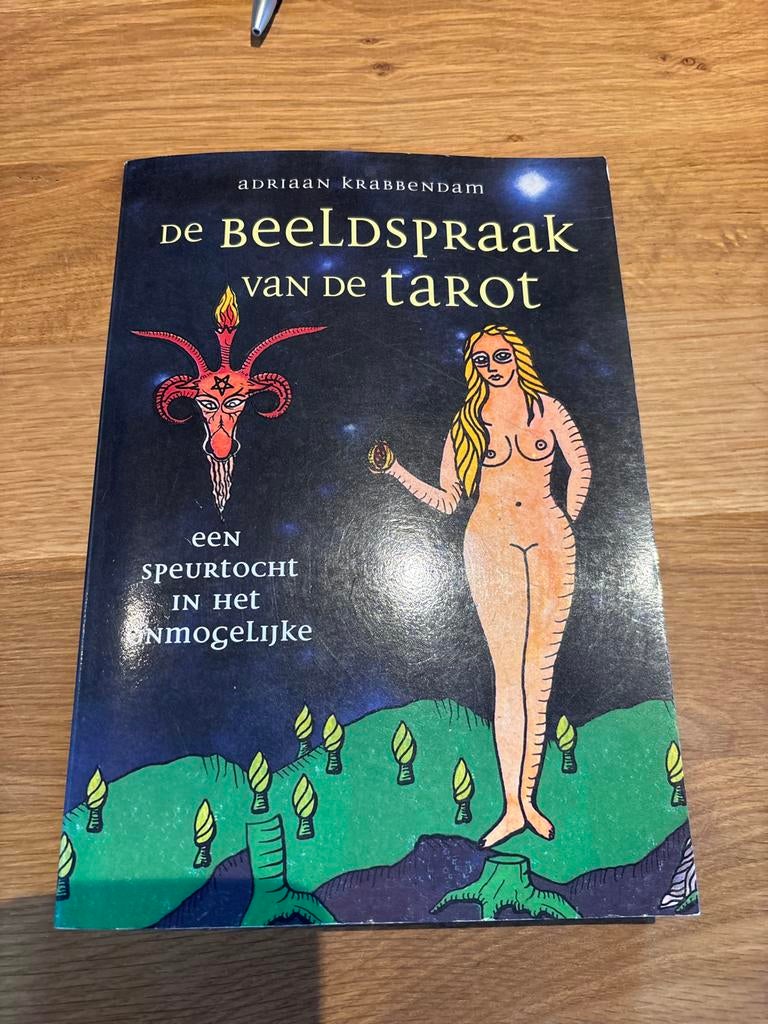 De Beeldspraak van de Tarot - Krabbendam, Ophalen of Verzenden, Zo goed als nieuw, Tarot of Kaarten leggen, Achtergrond en Informatie