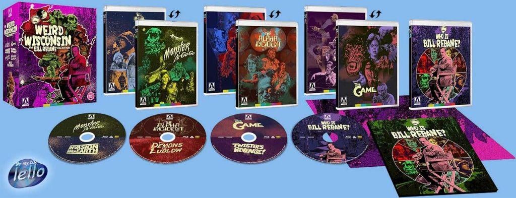 Blu-ray: Weird Wisconsin: The Bill Rebane Collection 1965-21, Cd's en Dvd's, Blu-ray, Ophalen of Verzenden, Nieuw in verpakking