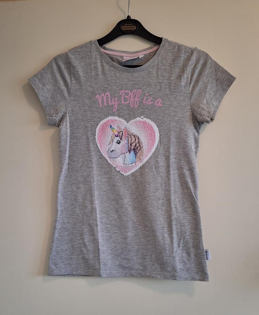 T-shirt Emoji maat 170-176, Meisje, Ophalen of Verzenden, Zo goed als nieuw, Emoji
