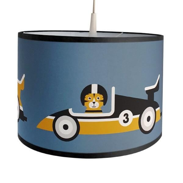 Hanglamp Kinderlamp Lamp Raceauto Race Blauw ANNIdesign, Info@annidesign.nl, Nieuw, Ophalen of Verzenden, Hans Andreussingel 15 2652 GA Berkel en Rodenrijs