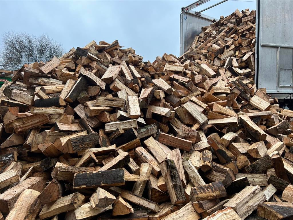 Haardhout Kachelhout ACTIE!!!. mix Eik, Es, Beuk, H. Beuk, 6 m³ of meer, Ophalen, Overige houtsoorten, Blokken