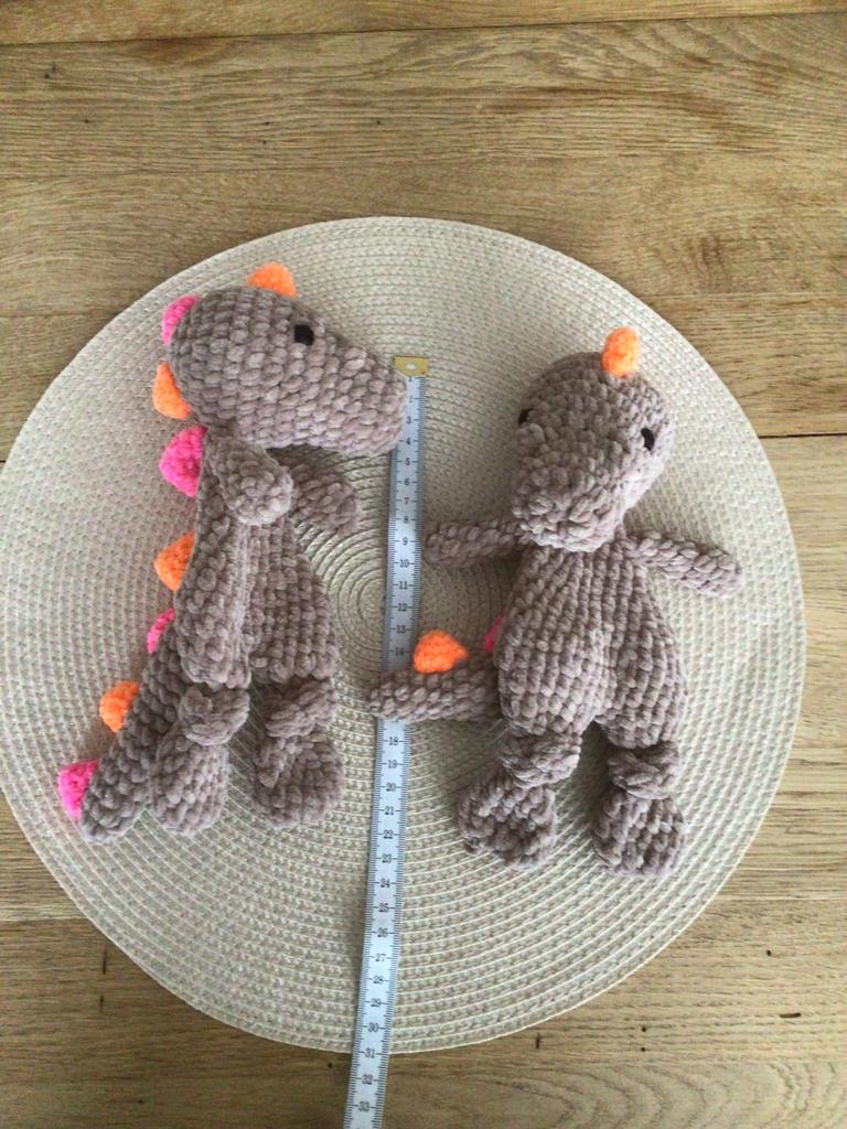 Gehaakte dino, Ophalen of Verzenden, Nieuw, Overige typen