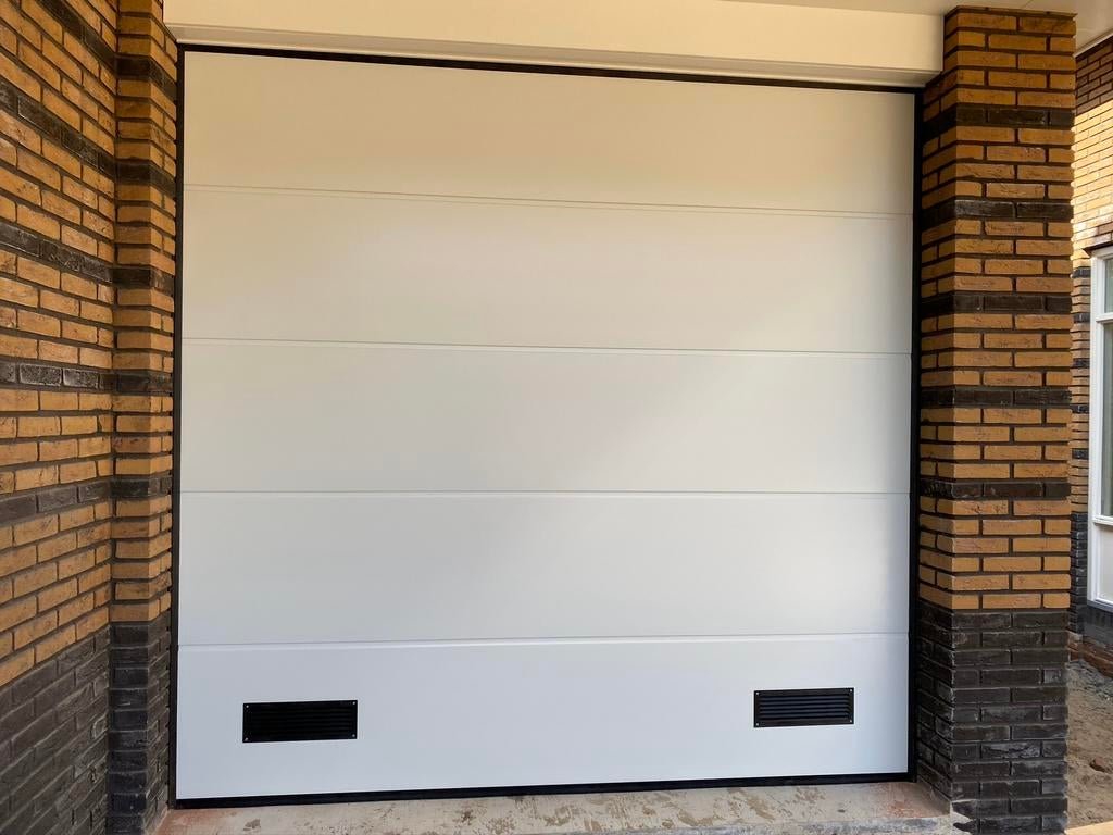 'garagedeur met motor direct leverbaar! 250x215 250x225 ', Doe-het-zelf en Verbouw, Deuren en Horren, Nieuw, Garagedeur, Metaal