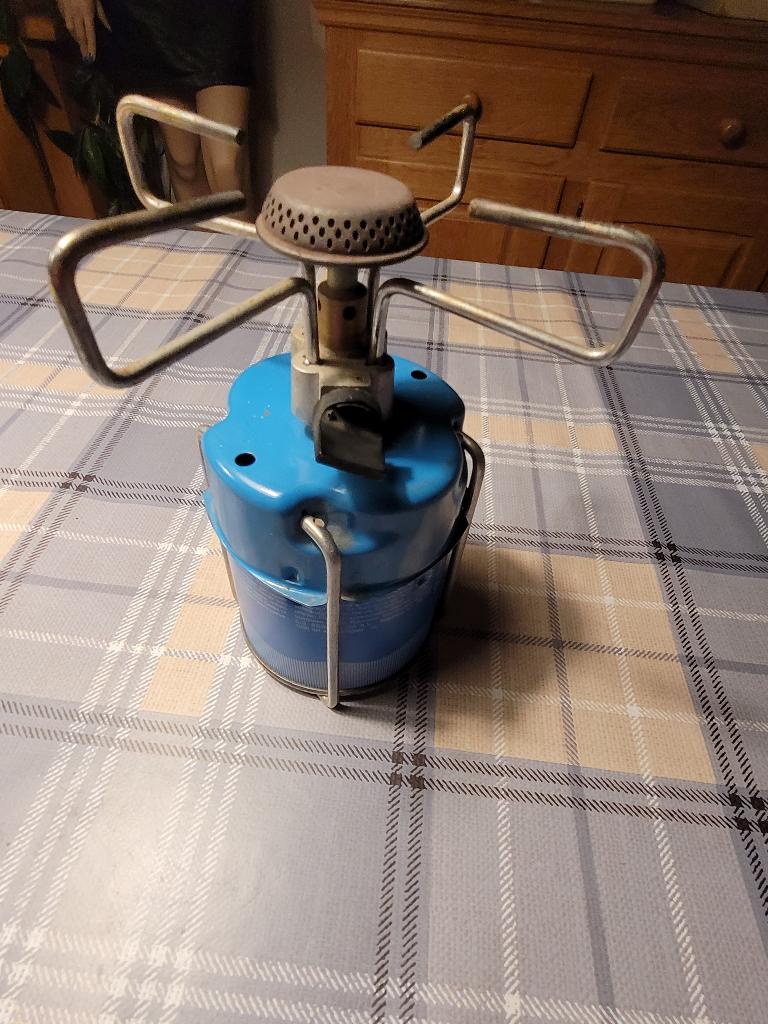 Bluet gaspit voor 190 gr. gastankjes, Ophalen of Verzenden, Gebruikt