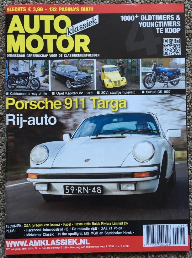 AMK Citroen 2CV, Opel Kapitan, Porsche 911 Targa, Facel Vega, Ophalen of Verzenden, Zo goed als nieuw, Algemeen