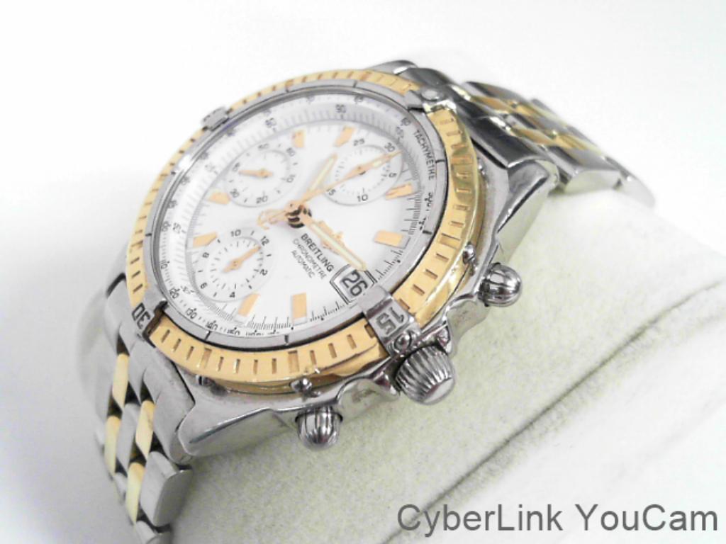 321824 Breitling Chronomat Gold-Steel 39mm, Sieraden, Tassen en Uiterlijk, Horloges | Heren, Ophalen of Verzenden, Zo goed als nieuw