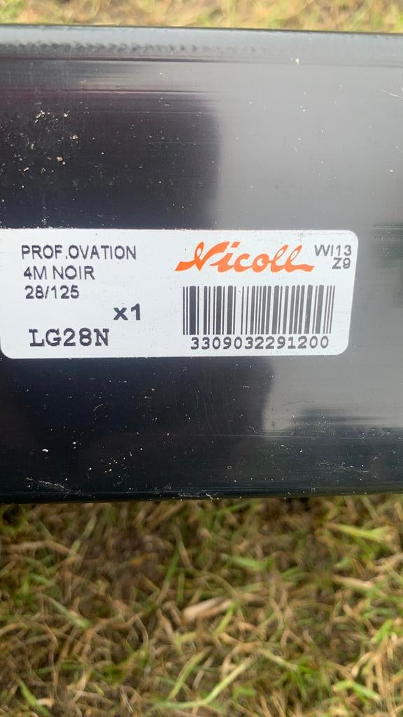 Nicoll Techtan Ovation Regenpijp en dakgoot, antraciet, Ophalen, Zo goed als nieuw