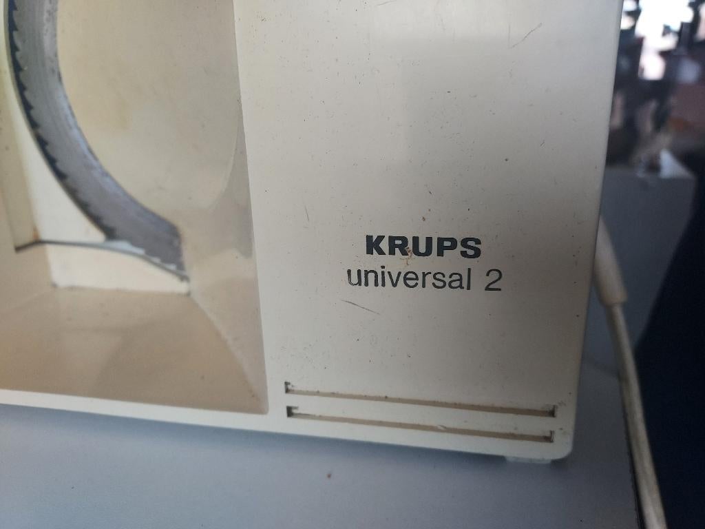 Krups snijmachine keuken, Ophalen, Gebruikt