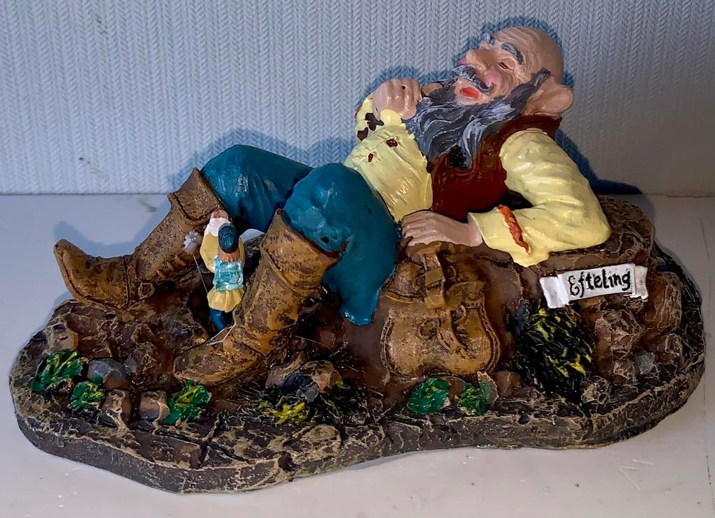 Efteling Miniatuur - De Reus en Klein Duimpje [Nieuw], Ophalen of Verzenden, Nieuw, Beeldje of Poppetje