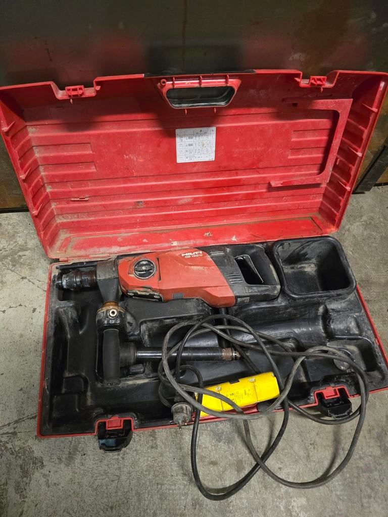 Hilti DD 150-U diamantboormachine met defecte kop, Ophalen of Verzenden, Gebruikt, Boormachine