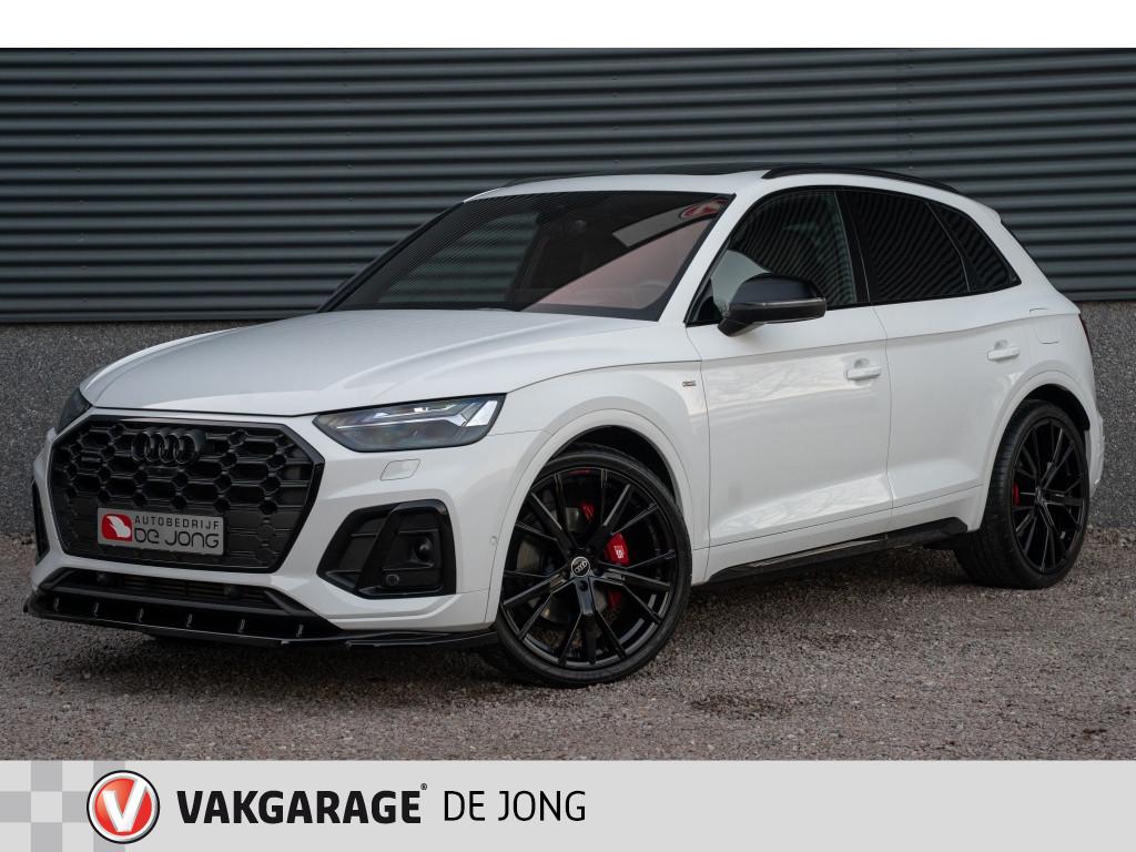 Audi Q5 55 TFSIe Q Competition 367PK | RS-Stoelen | Pano | L, Auto's, 12 maanden, 14 kWh, Gebruikt, 4 cilinders