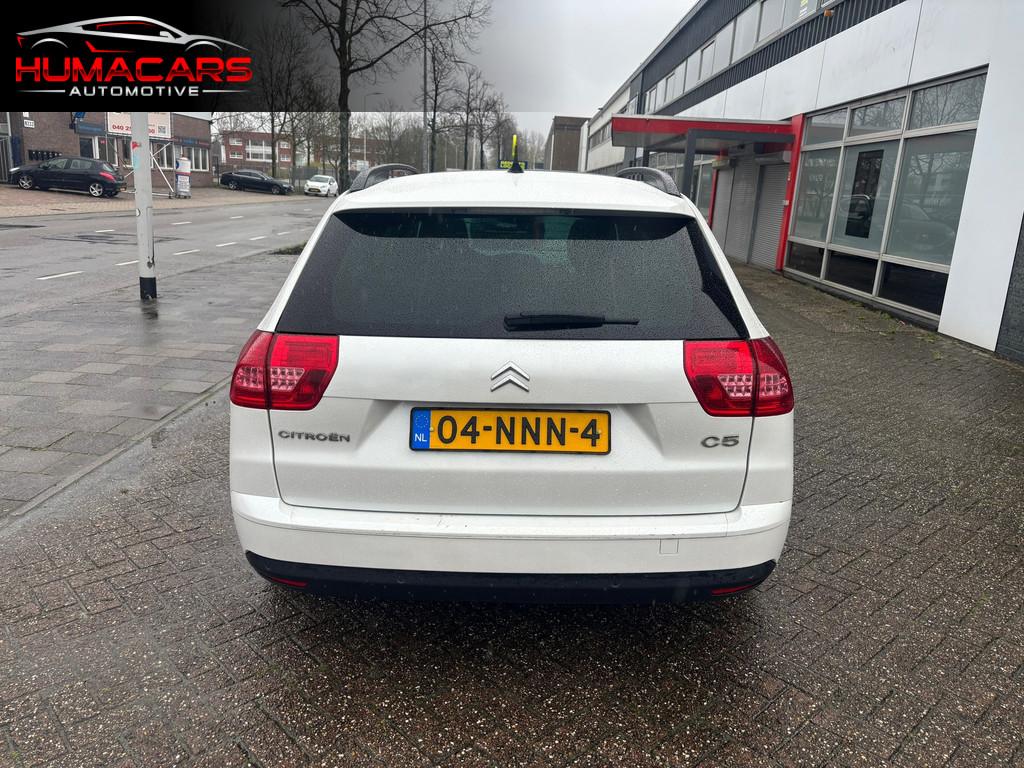 Citroen C5 Tourer 1.6 THP Business|Nap|Cruise|Pano|Navigatie, Voorwielaandrijving, Euro 5, Zwart, Leder en Stof