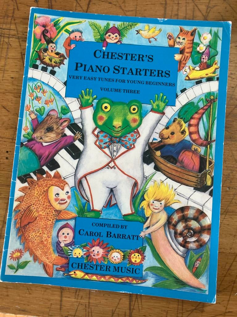 Chester's Piano Starters Volume Three, Gebruikt, Overige genres, Les of Cursus, Ophalen of Verzenden