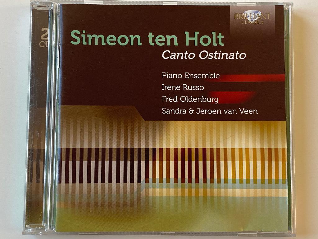 Simeon ten Holt   Canto Ostinato  Brilliant 2 cd, Cd's en Dvd's, Ophalen of Verzenden, Modernisme tot heden, Zo goed als nieuw