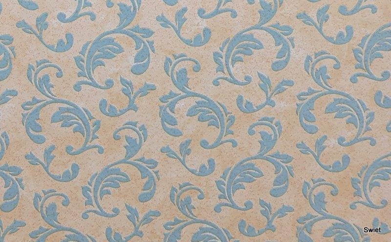 12664 Origineel uniek vintage oud behang wallpaper swiet, Ophalen of Verzenden, 50 tot 75 m²
