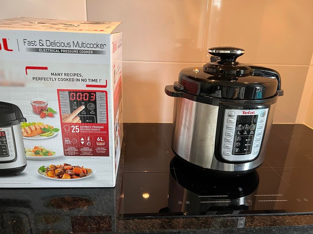 Tefal FAST & DELICIOUS, Witgoed en Apparatuur, Slowcookers, Ophalen, Timer, Zo goed als nieuw