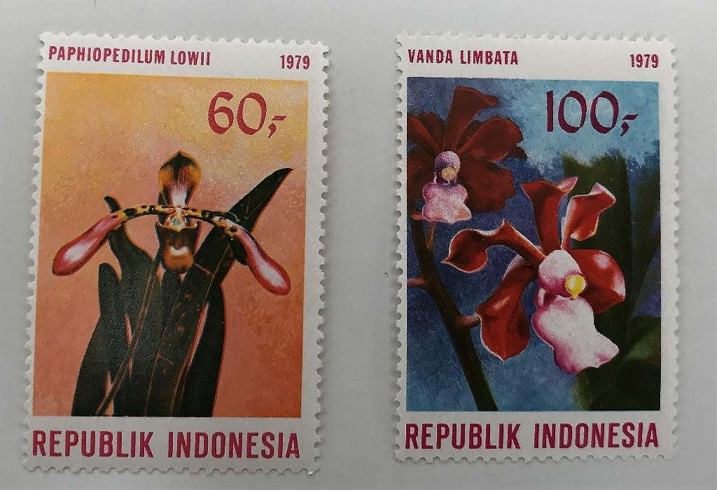 Indonesië 1979 Indinesian Orchids (016), Ophalen of Verzenden, Postfris, Zuidoost-Azië