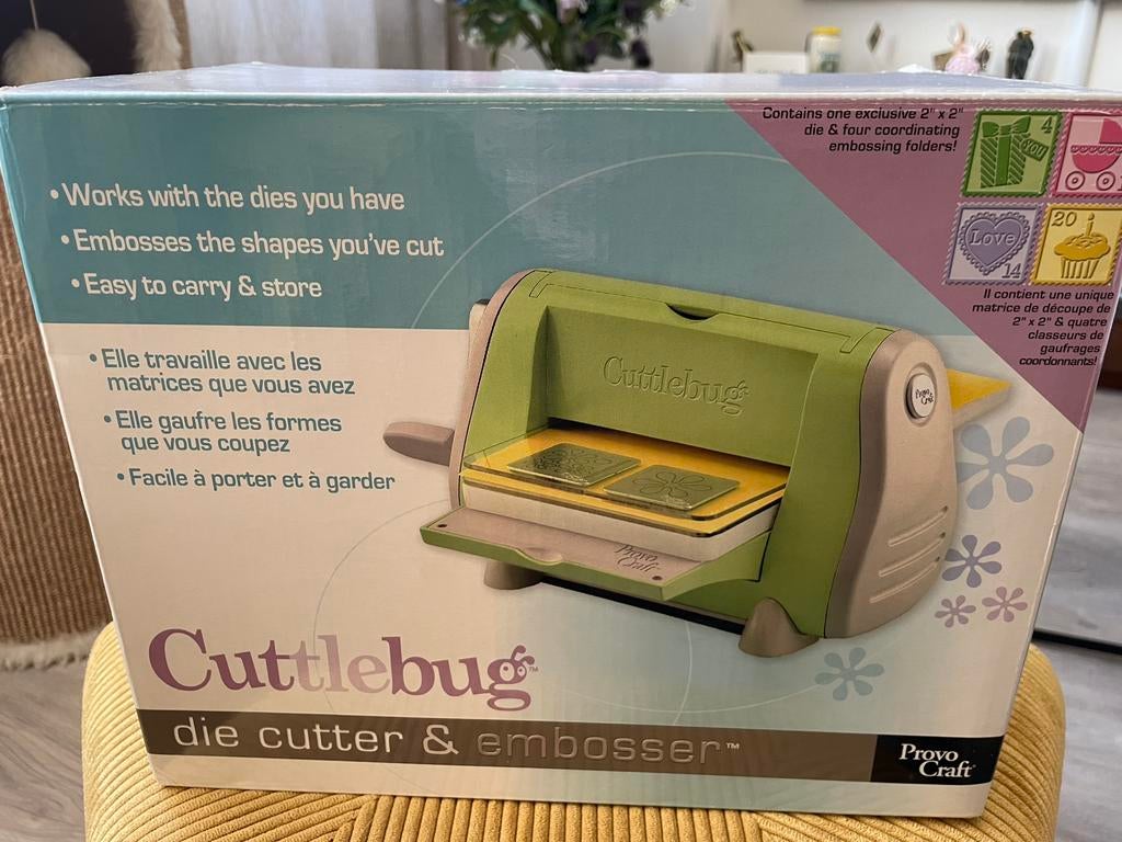 Provocraft Cricut Cuttlebug machine, Hobby en Vrije tijd, Ophalen, Zo goed als nieuw, Overige thema's, Overige typen