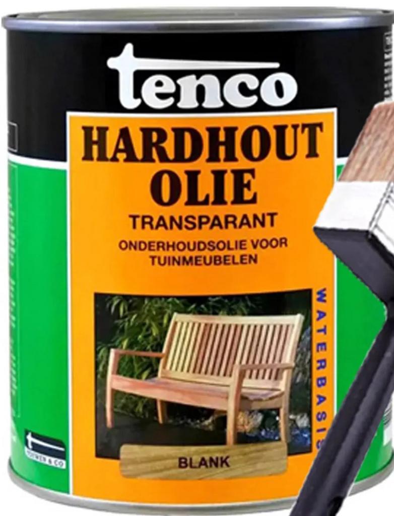 Tenco Hardhout Olie Royal Teak - 1 Liter, Bruin, Nieuw, Beits, Ophalen of Verzenden