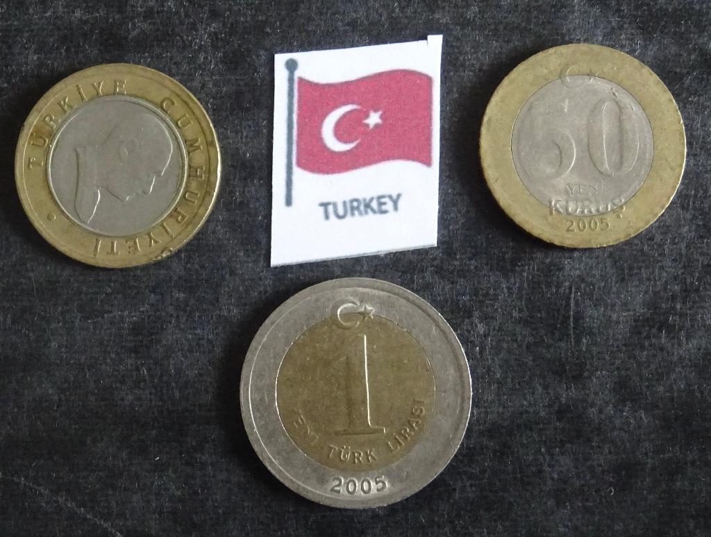 Munten Turkey, Verzenden, Midden-Oosten