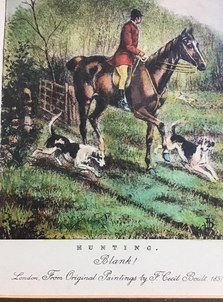 Jachttafereel met honden.Ingelijst., Ophalen of Verzenden