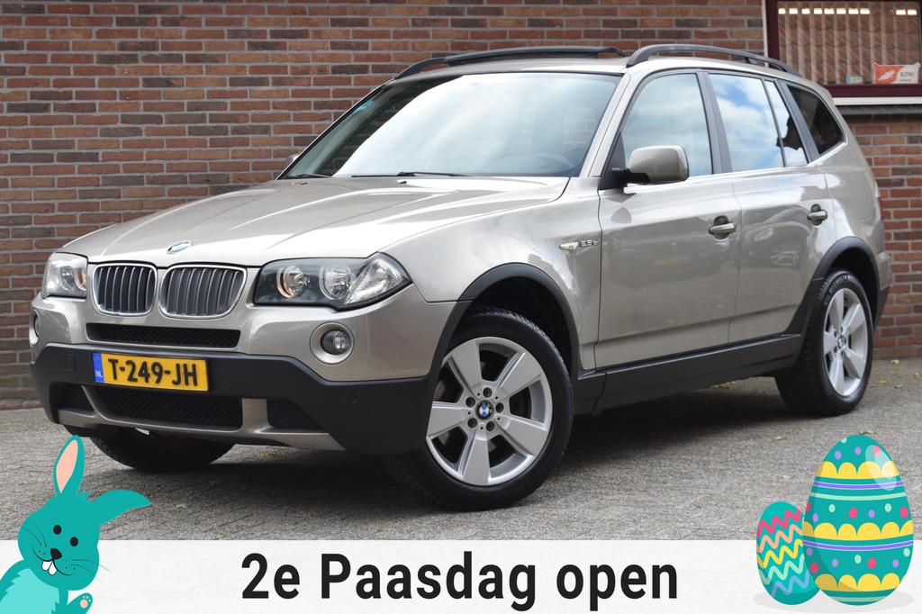 BMW X3 2.5si '08 Pano Clima Inruil mogelijk, Automaat, 1730 kg, Zwart, 2497 cc