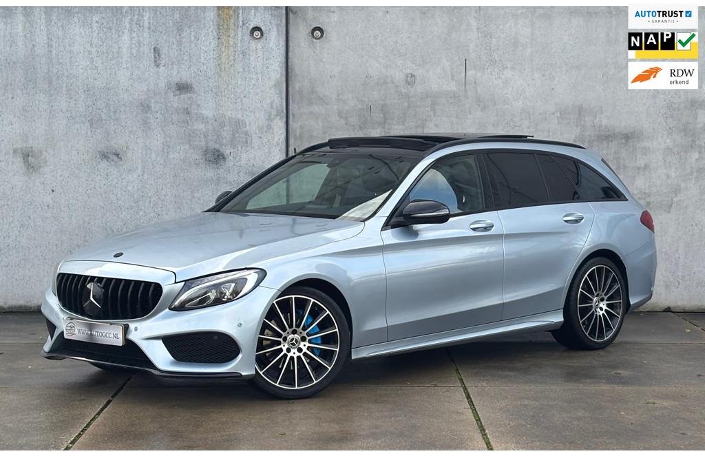 Mercedes-Benz C-klasse Estate 180 AMG SPORT EDITION PANO NAP, Auto's, Mercedes-Benz, Automaat, Achterwielaandrijving, 750 kg, 1400 kg