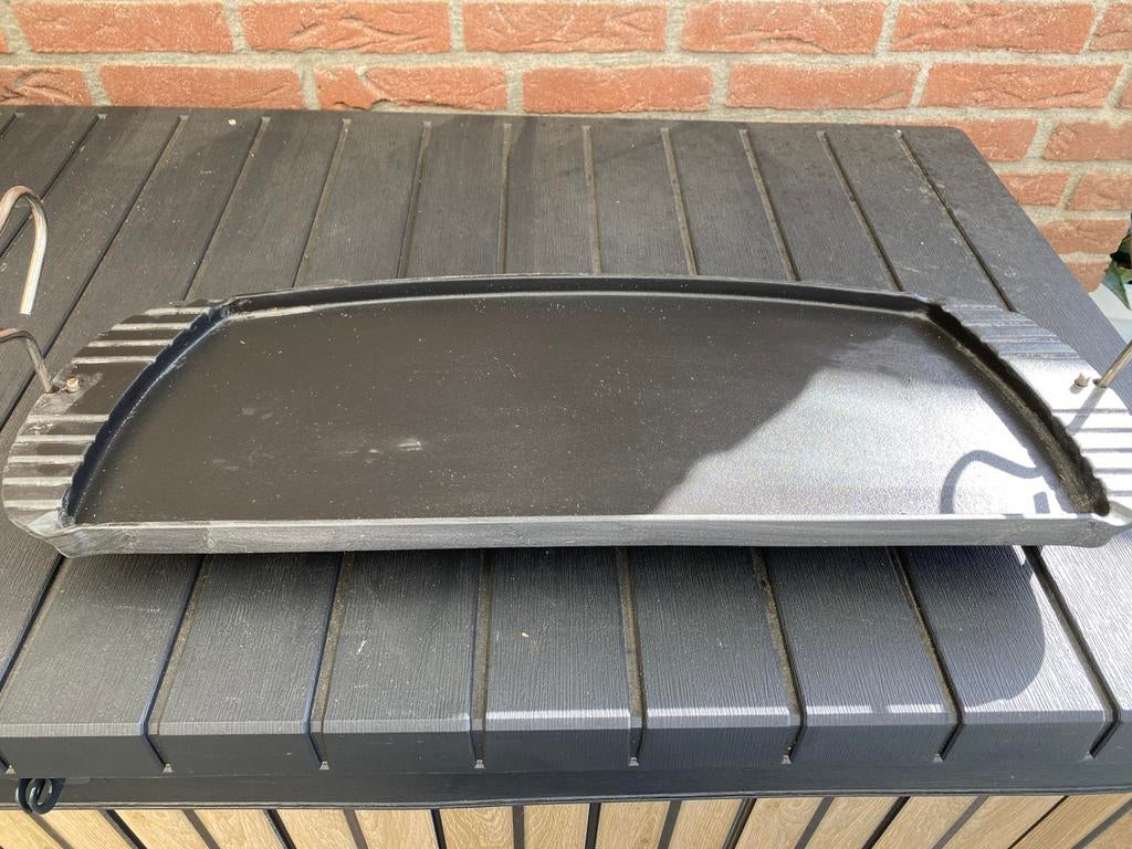 Bakplaat Weber gas BBQ, Tuin en Terras, Gasbarbecues, Ophalen, Zo goed als nieuw