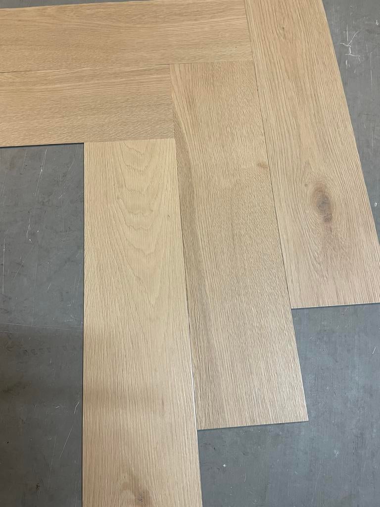 Pvc visgraat licht eiken, Ophalen, Nieuw, 75 m² of meer, Overige typen