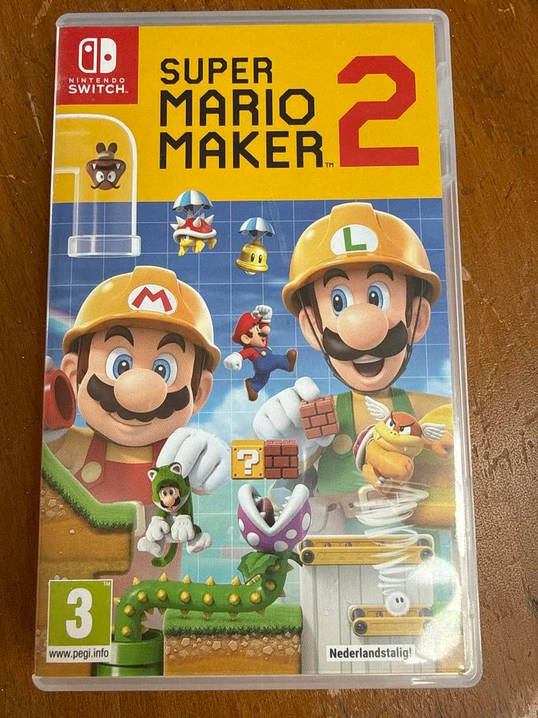 NINTENDO SWITCH game Super Mario Maker 2, Eén computer, Ophalen of Verzenden, Zo goed als nieuw, Platform