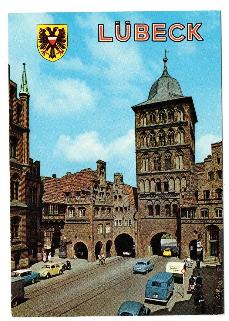 Duitsland, Lübeck, Burgtor (slotpoort), Ophalen of Verzenden, 1980 tot heden, Ongelopen, Duitsland
