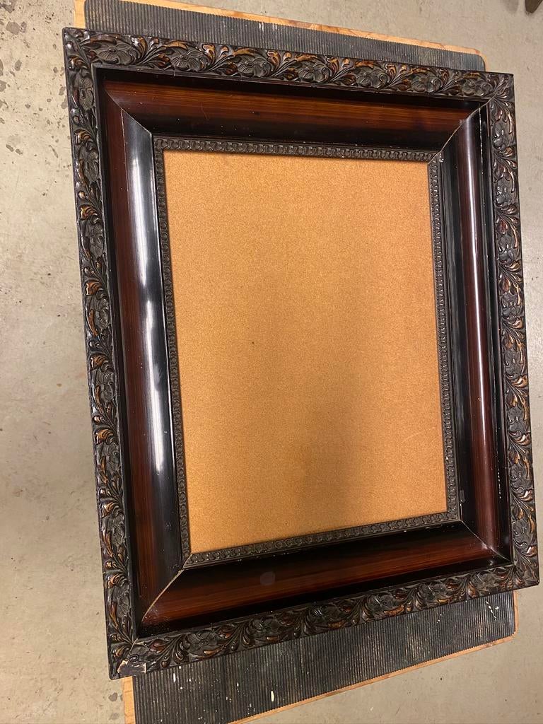 Mooie oude fotolijst, Ophalen, Gebruikt, Minder dan 50 cm, 50 tot 75 cm