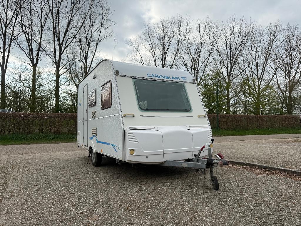 Caravelair Antares 395 2003, Caravans en Kamperen, 75 kg, Kachel, Bedrijf, Treinzit