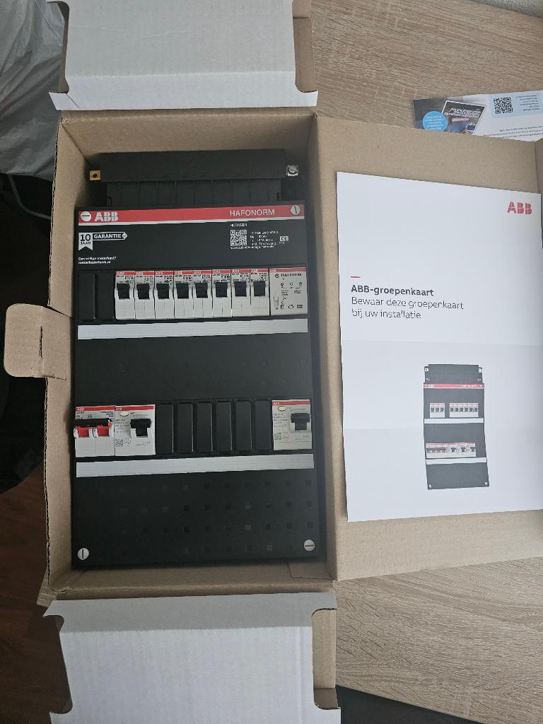 Spiksplinternieuwe ABB Groepenkast, Ophalen, Nieuw, Overige typen