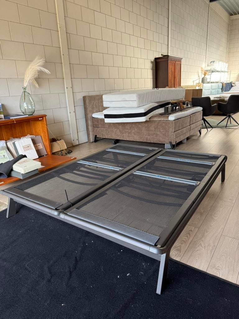 Buitenkansje - Auping Original Elektrisch extra lang, Huis en Inrichting, Slaapkamer | Bedden, Zo goed als nieuw, Ophalen of Verzenden