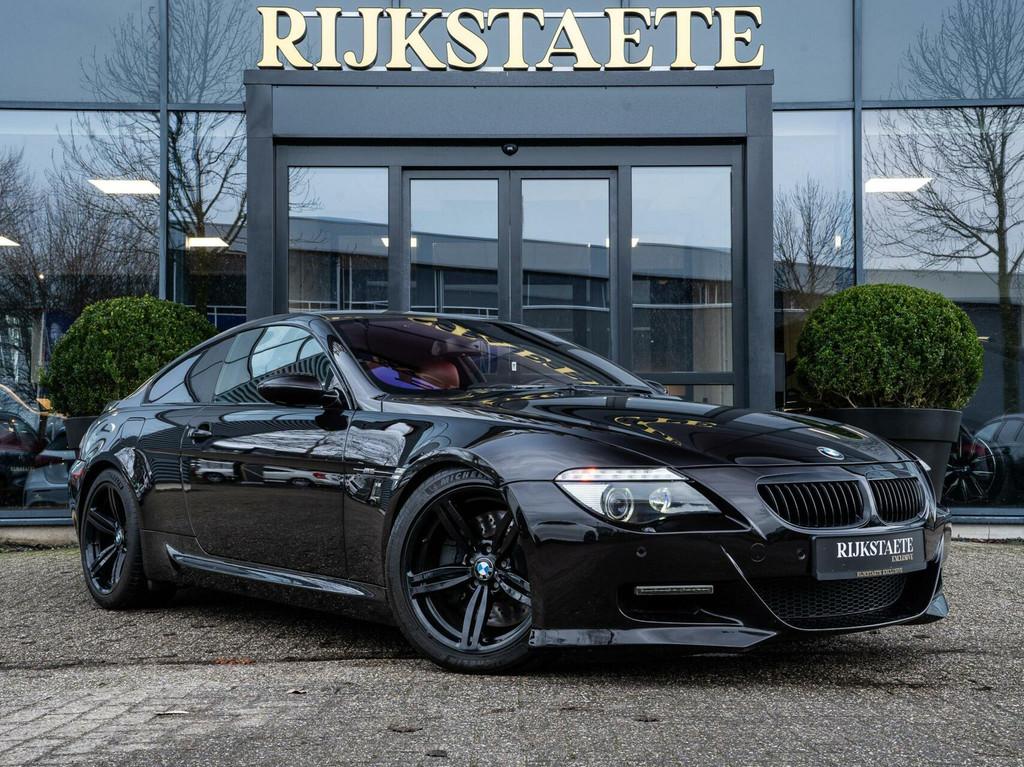 BMW 6-serie 5.0 M6 V10|CARBON DAK|IPE UITLAAT|19'|YOUNGTIMER, Auto's, Automaat, Achterwielaandrijving, Gebruikt, Zwart