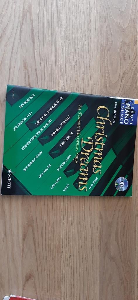 Christmas Dreams: 24 Famous Christmas Songs - Piano Lounge, Cd's en Dvd's, Cd's | Kerst en Sinterklaas, Ophalen of Verzenden, Zo goed als nieuw