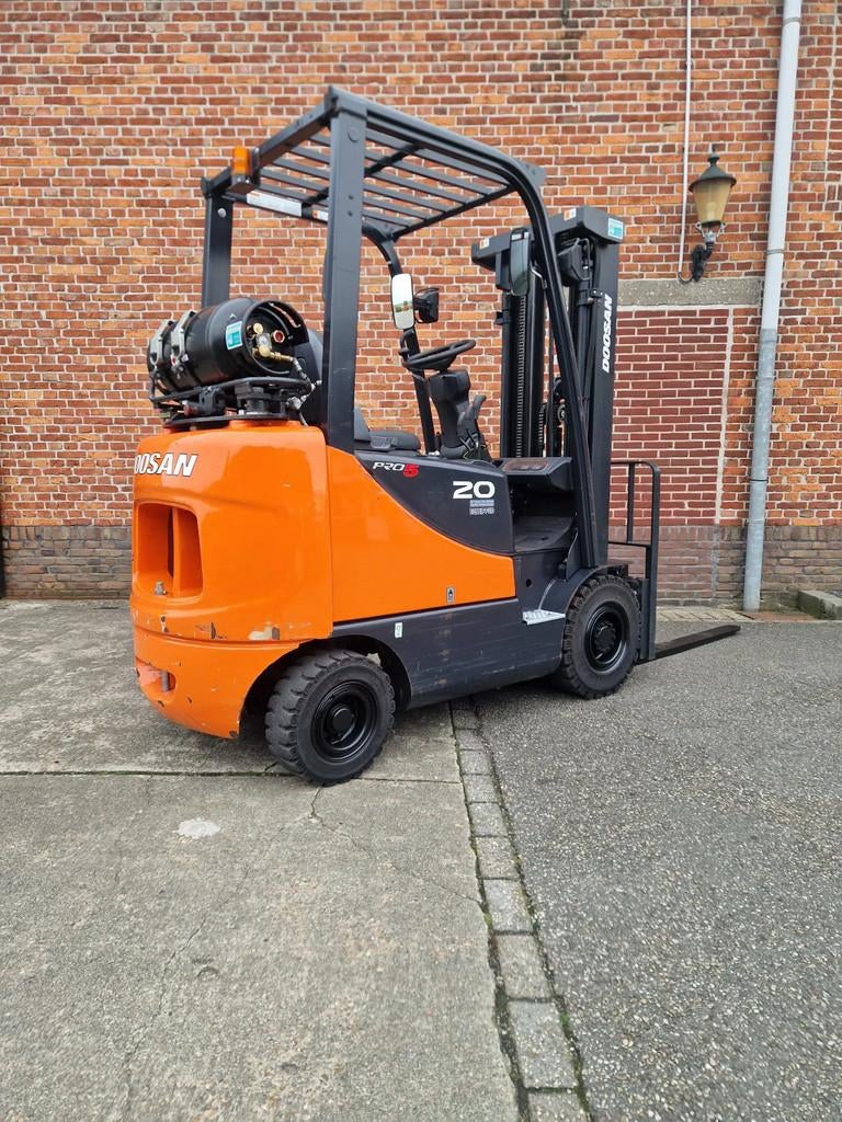 Doosan G20SC-5 2 ton LPG heftruck 475 cm - Direct inzetbaar, Zakelijke goederen, Machines en Bouw | Heftrucks en Intern transport